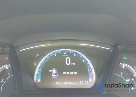 2019 Honda Civic Lx из США, поврежденный, VIN 2HGFC2F64KH503605